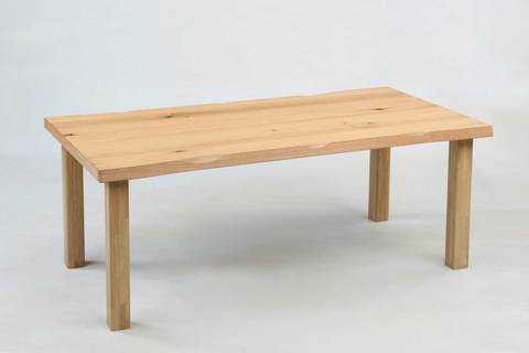 あずみ180-高無垢仕様のテーブル専用脚4本セットダイニングサイズ高さ65㎝