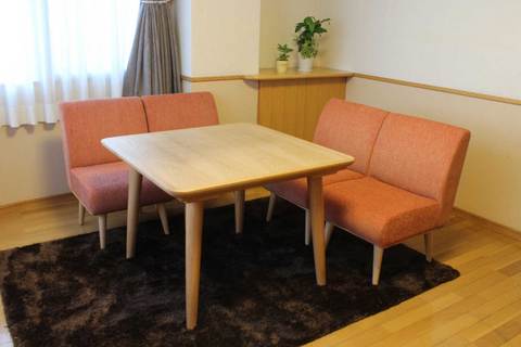 dining-kotatsu_pno (2リビングダイニングセット・ダイニングこたつ ソファ　セット こたつ機能付き（椅子×４・6点セット）リリィ