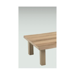 無垢仕様のテーブル専用脚4本セット座卓サイズ高さ31㎝